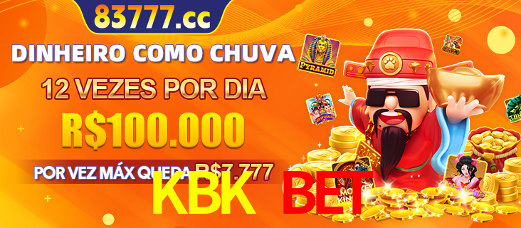 Banner do programa de recompensas Recomende para amigos do KBK BET, detalhando os bônus por convidar amigos, com prêmios que chegam a R$288.888.