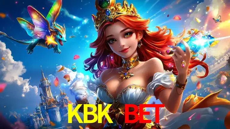 A princesa de um reino de fantasia mágico, com seu pequeno dragão, apresentando um mundo de prêmios encantados nos jogos de caça-níqueis do cassino KBK BET.